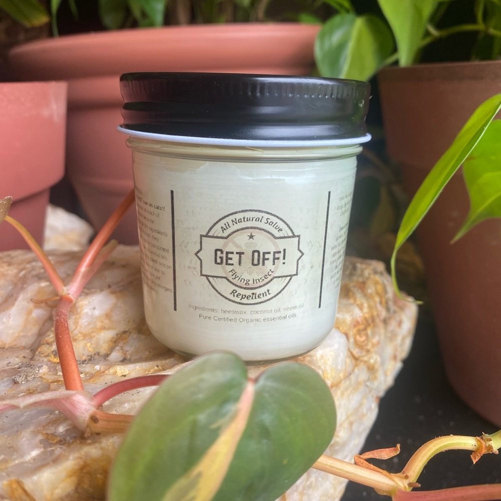 GET OFF! (For Dogs) All-natural Insect repellent salve for dogs 5 oz.